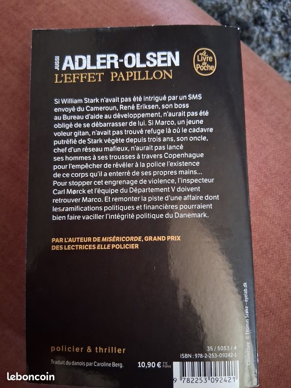 L'effet papillon....Jussi Adler Olsen (image 2)