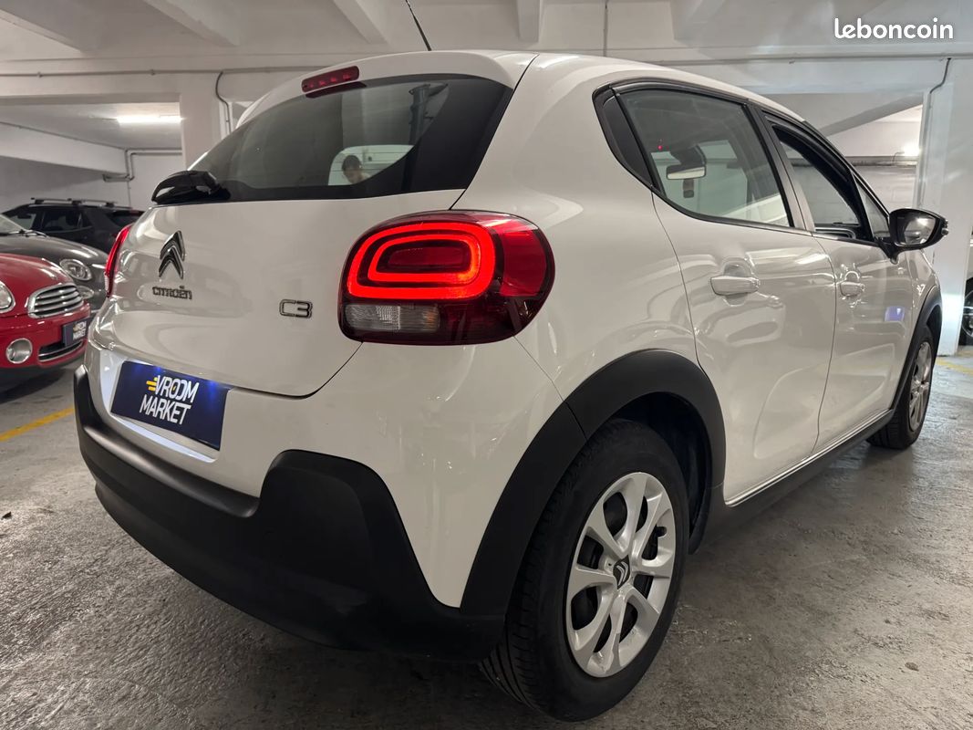 CITROEN C3 1.5 D 102ch Feel Nav 5 Places - 2020 - 49 900 km - Faible km - Phares LED (image 5)