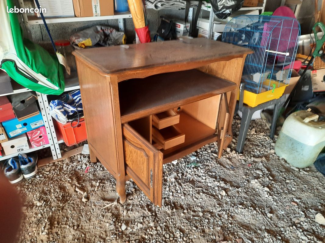 Meuble TV en chene (image 1)