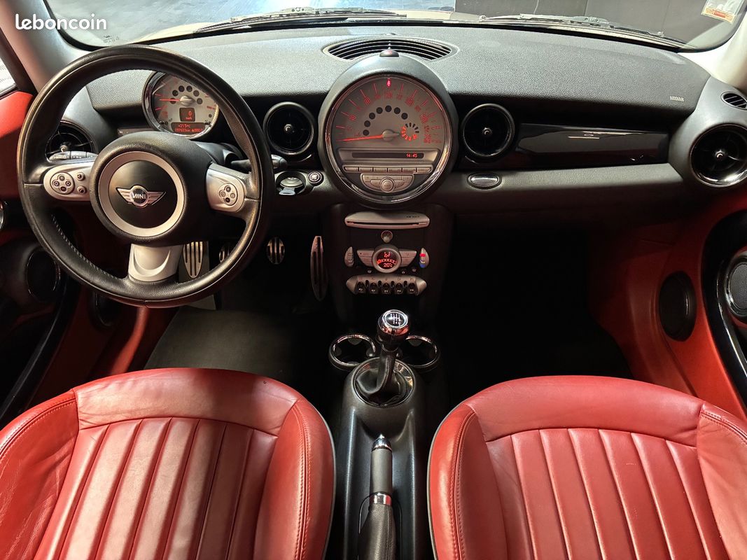 MINI MINI 1.6i - 170 Cooper S / INT CUIR ROUGE (image 13)