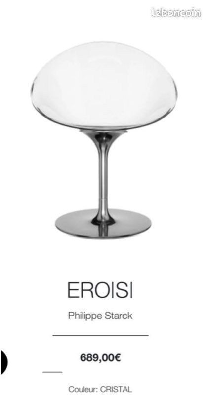 2 Fauteuils Pivotants Kartell Eros – Noirs, Design Italien