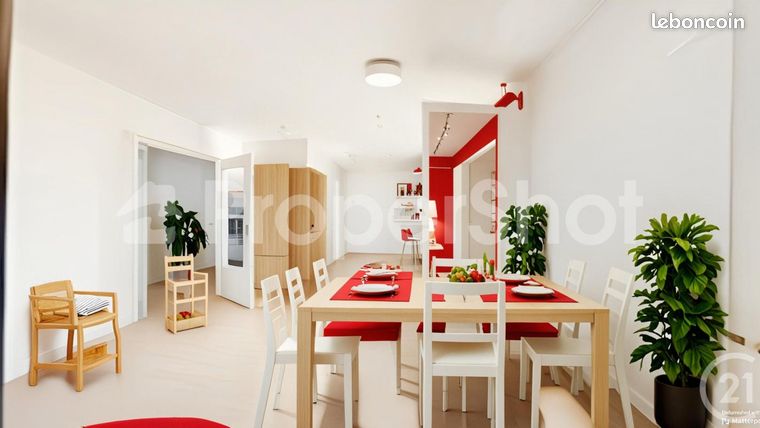 Appartement 2 pièces 38 m²