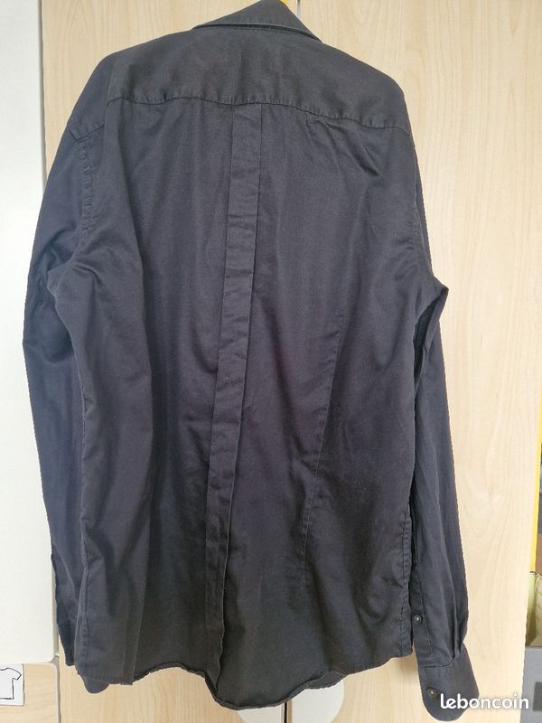 Chemise Celio Noire (image 3)