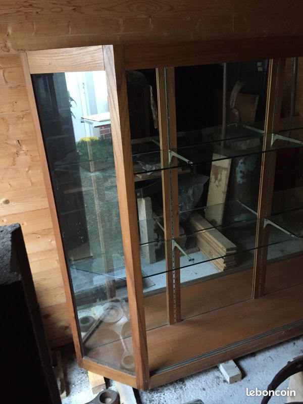 Vitrine verre et bois pour collectionneur (image 2)