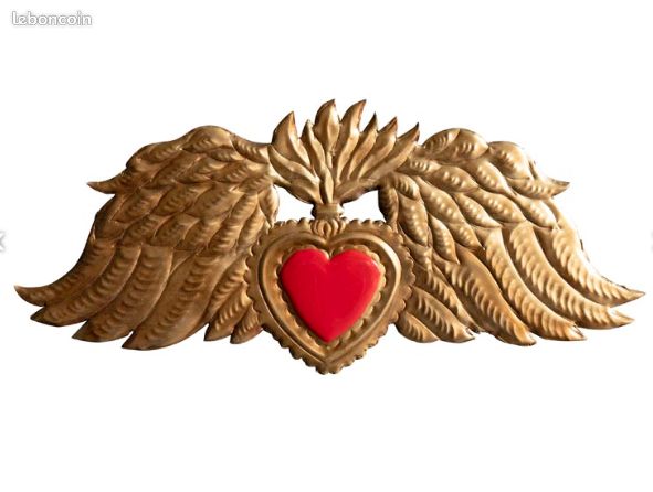 COEUR EX-VOTO MEXICAIN rouge EUR 9,90 - FR