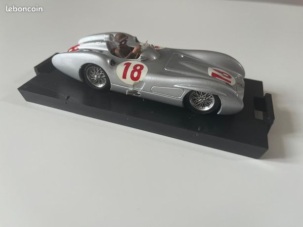 Brumm Mercedes W196C GP Italie 1955 Fangio + Neubauer – 1/43 – Coffret Origine