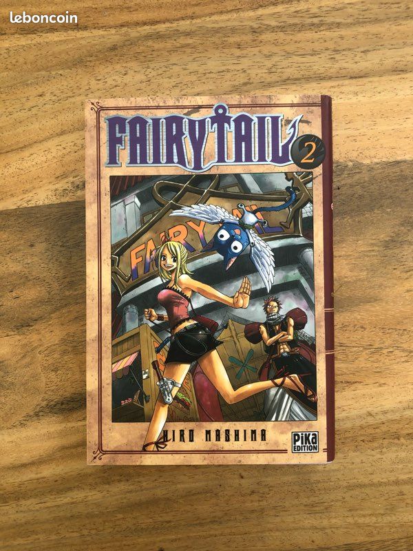 Le tome 1 et 2 du manga fairytail (image 2)