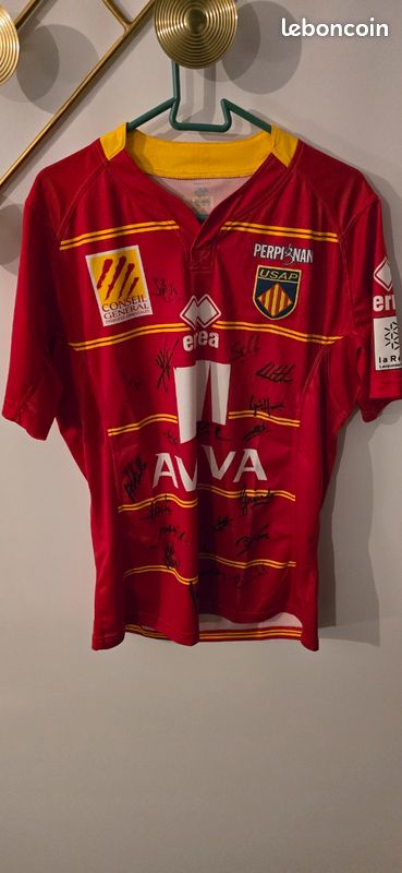 Maillot Extérieur USAP Perpignan 2025/2026 Adidas - Boutique Ô Rugby