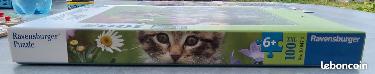 Puzzle Ravensburger 100 pièces chaton (image 3)