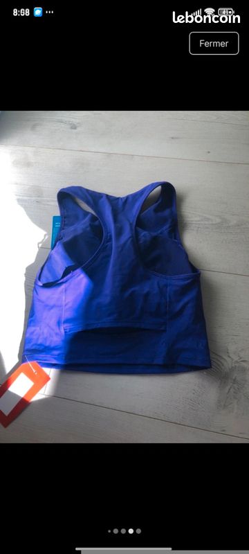 Brassière sport fille Decathlon neuve 36 (image 6)