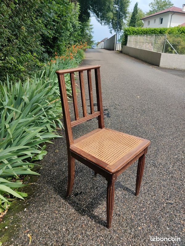Chaises cannelées vintage (image 2)