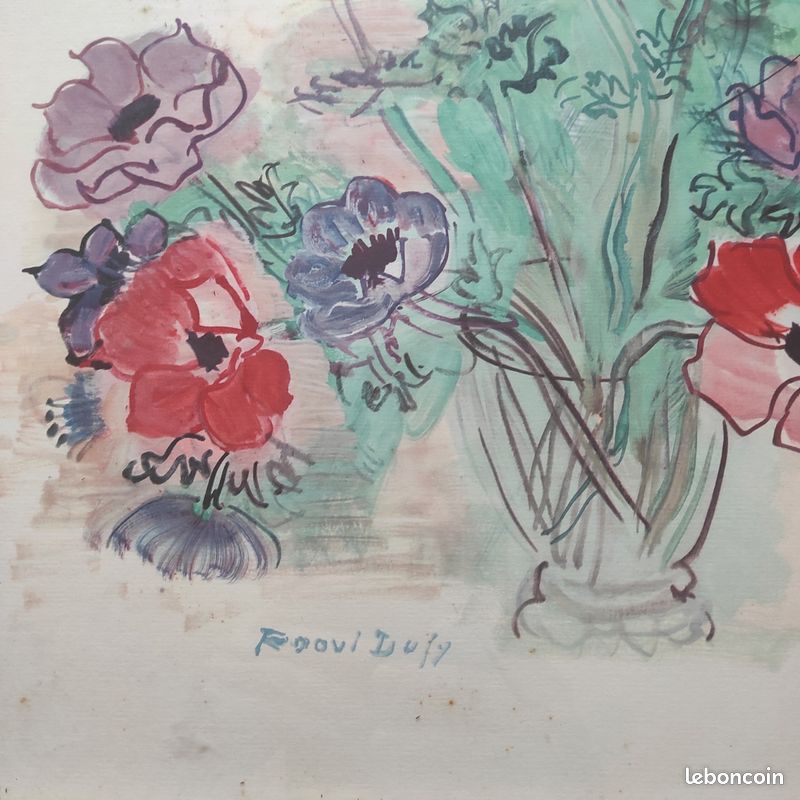 BERNARD CATHELIN LITHOGRAPHIE Originale Signée Numérotée EUR 176,00