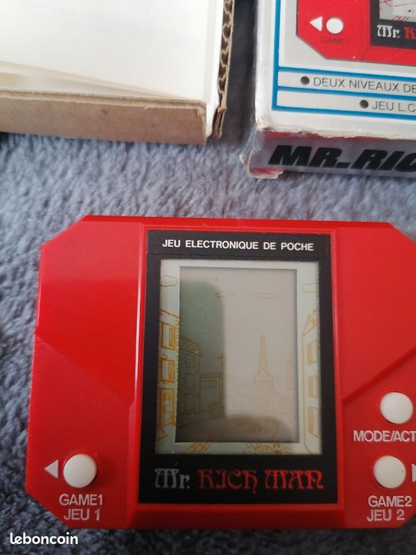 Jeu electronique LCD Jungle Adventure Woodman - Masudaya 1982 - Handheld game - Jeux vidéo