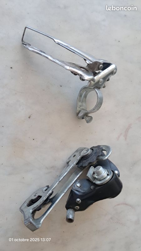 Dérailleur Avant Vélo VTT SunRace M924 à Collier Bas Pour Triple Plateau Diam 349mm