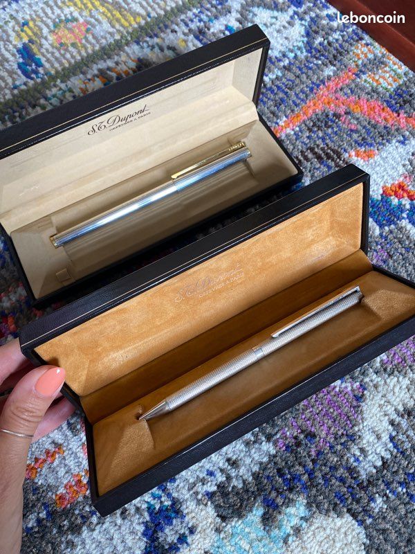 Lot de 2 stylos billes Dupont (image 1)