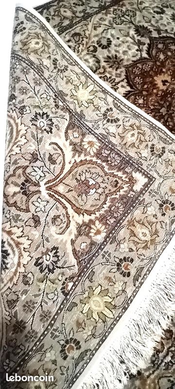 Tapis 1m20 x 1m80, fait main, persan, iranien (image 2)