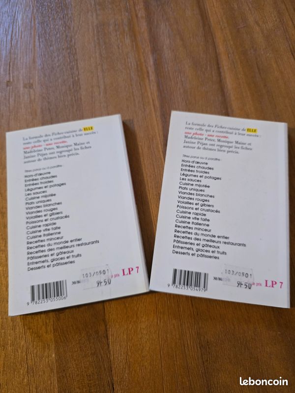 Livre Les fiches cuisine de Elle : Viandes rouges et Viandes blanches (image 2)