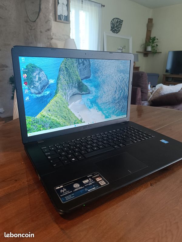 ASUS X751LN - 17 pouces - SSD 500 Go neuf- Batterie neuve - Ordinateurs