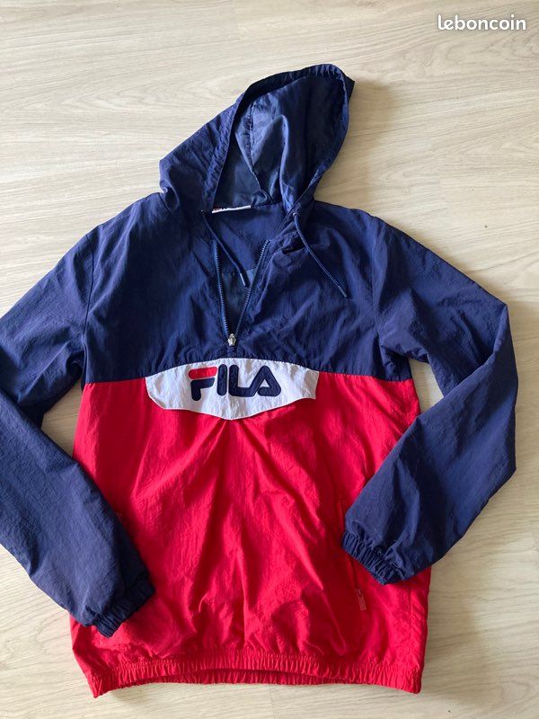 Veste Fila Bleu Et Rouge Coupe Vent Fila Rouge Et Bleu Veste Coupe