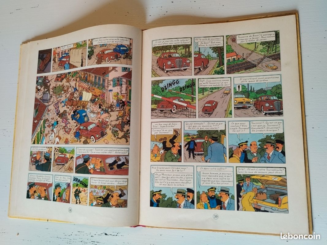 Vend b20 1956 l'affaire tournesol (image 18)