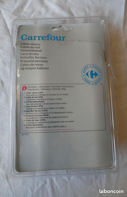 Câble réseau RJ45 cat5e (image 2)
