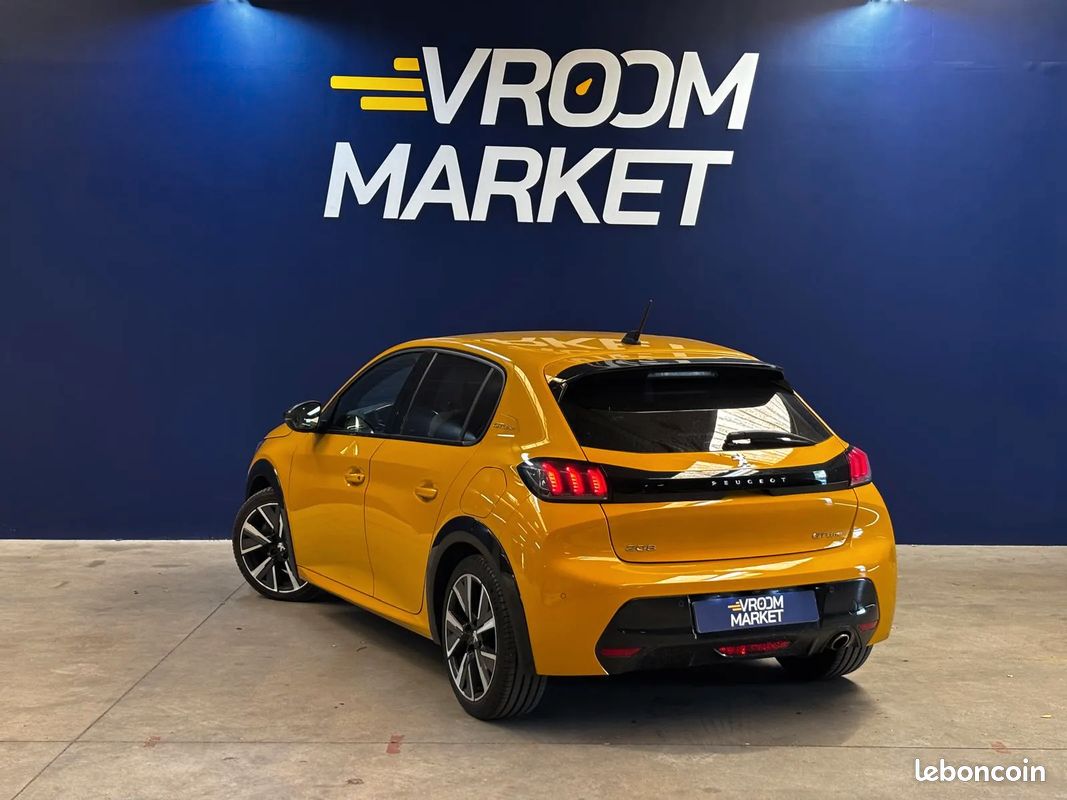 PEUGEOT 208 1.5 D 102ch GT-Line - 2020 - 86 000 km - carPlay - caméra de recul (image 5)