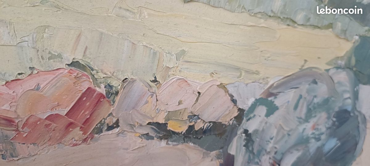 Tableau huile, peinture aux couteaux Jean Wassmer (image 4)