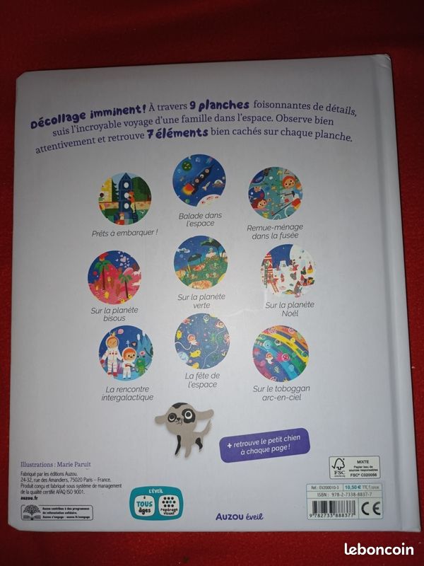 Lot de 3 livres " Cherche et Trouve des tout-petits" de Auzou (image 15)
