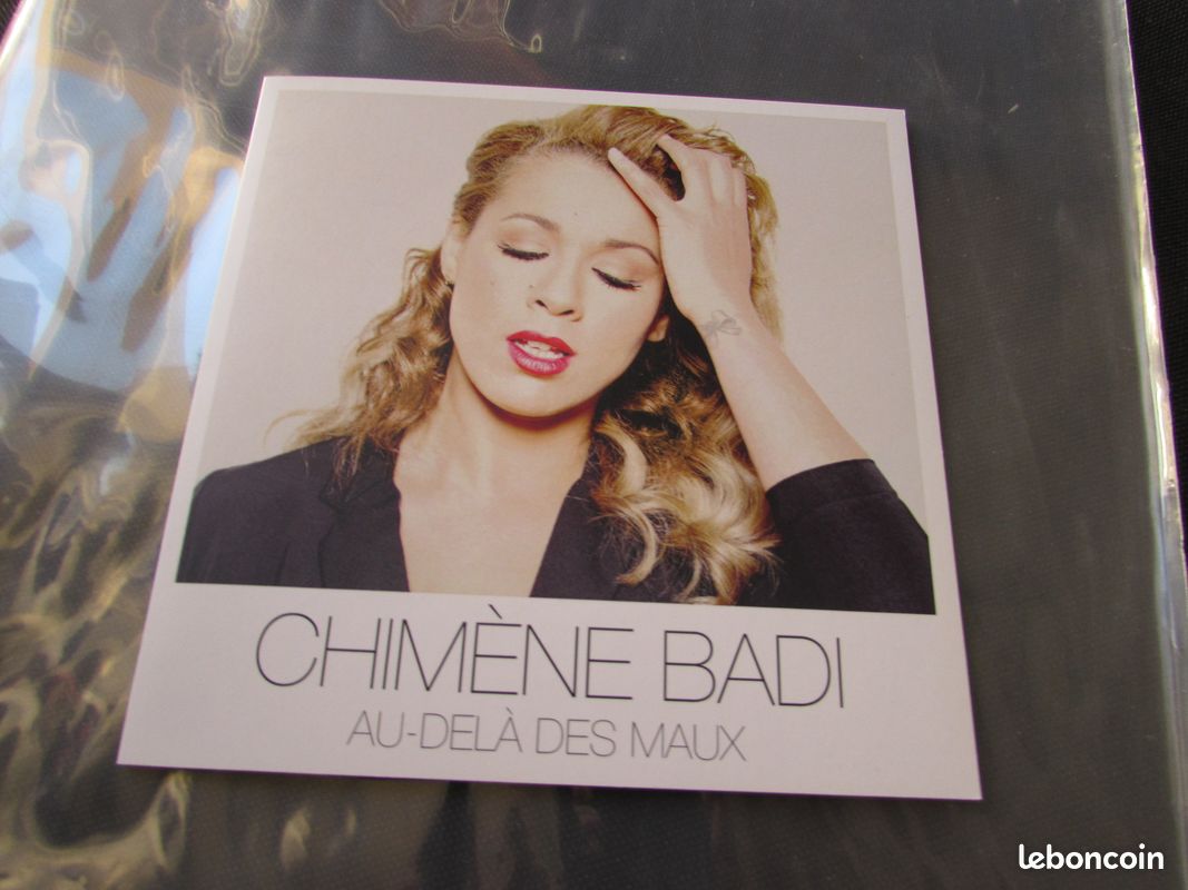 Chimène Badi - cd promo - au delà des maux (image 1)
