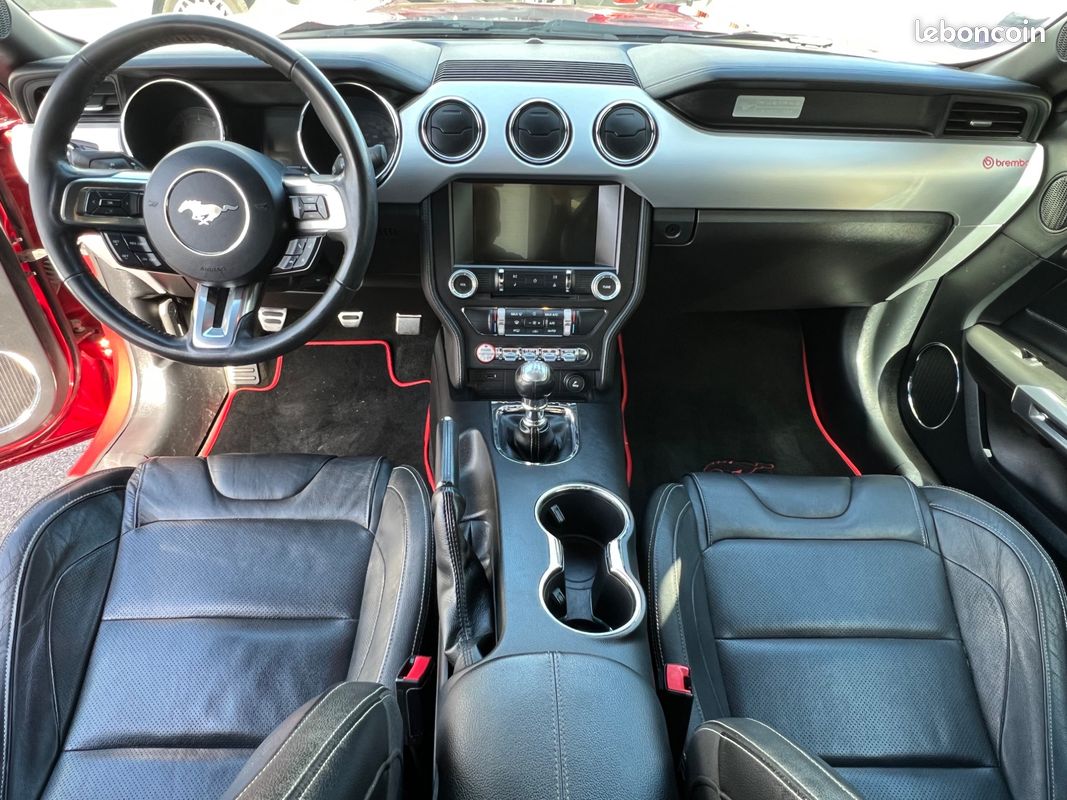FORD MUSTANG COUPE 5.0 420 GT SIEGES RECARO / INT CUIR / ECHAPPEMENT SCORPIOn (image 3)