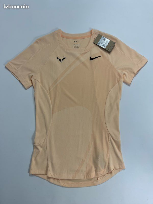 T-Shirt Maillot de Tennis Nike ADV Dri Fit Rafa Nadal Vêtements