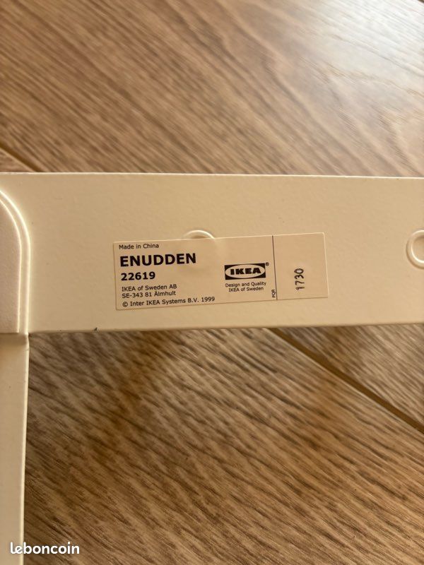 Patère pour porte blanc (Ennuden, IKEA) (image 3)