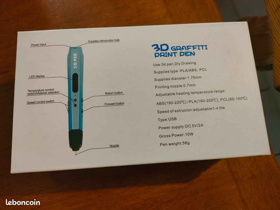 Stylo 3D graffiti Print Pen (image 4)