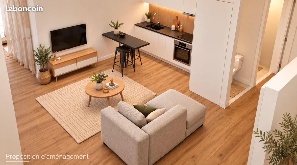 Appartement 3 pièces 51 m² · à Belin-Béliet · 51 m² · 147 500 €