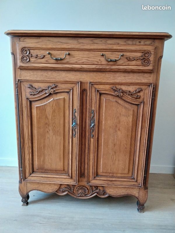 Meuble TV Chêne Clair (image 1)