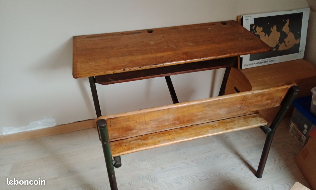 Bureau ecole 2 places (image 1)