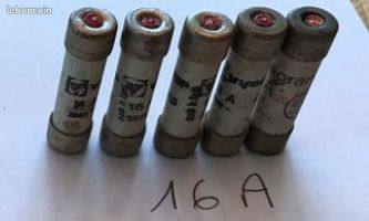 Lot dissociable de fusibles avec et sans voyant - Différents ampérages (6A, 10A, 16A, 20A, 25A, 32A) (image 5)