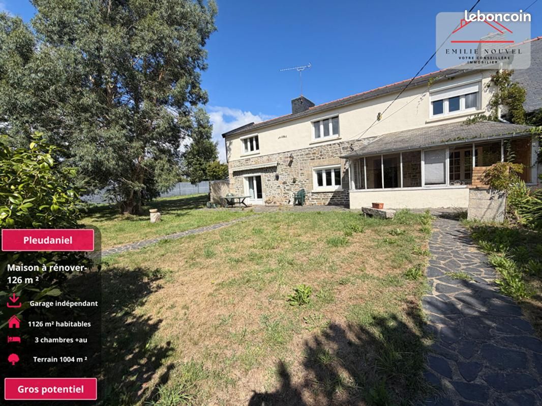 Maison 5 pièces 126 m² · à Pleudaniel · 126 m² · 166 500 €