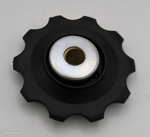 Paire roulette dérailleur vélo ancien compatible SIMPLEX poulie vintage dérailleur Simplex Suntour SLJ pignon 6mm neuf - Équipements vélos