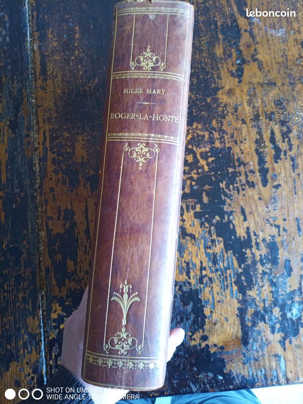 Jules Mary - Roger la Honte - reliure d'art signée Guétant Louis - gros volume (image 4)