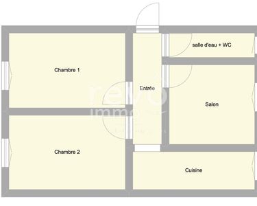 Appartement 169 000 € - 50 m²