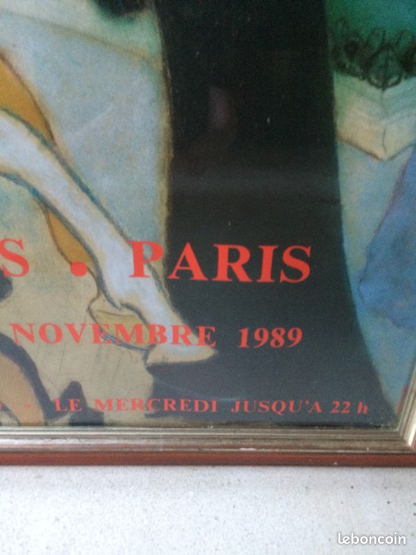 Affiche Salon d'Automne Grand Palais Paris 1989 (image 2)