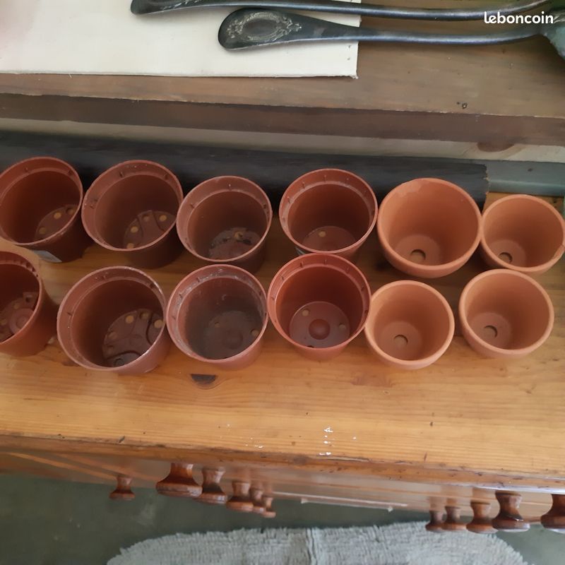Lot petit pot et lot de pot non percé (image 4)