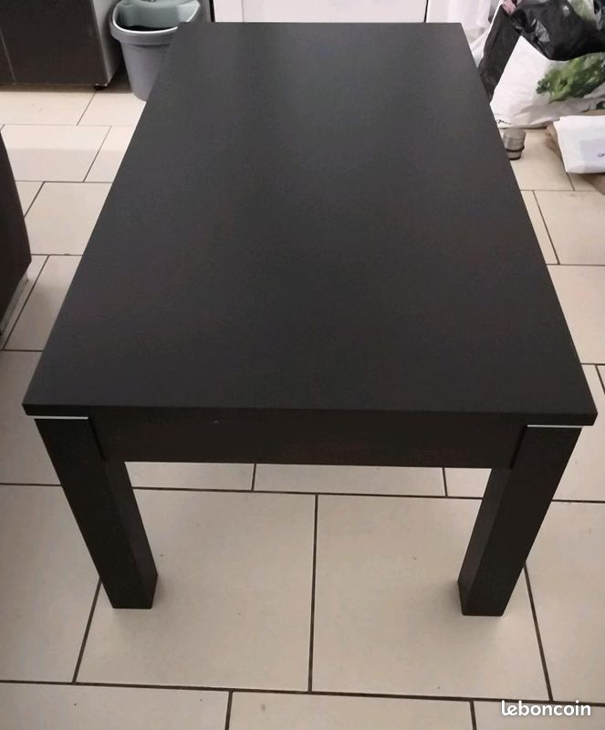 Table basse en bois (image 2)