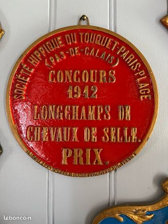 Lot De 43 Plaques De Concours Agricole Et Récompenses Hippiques – Vintage, France