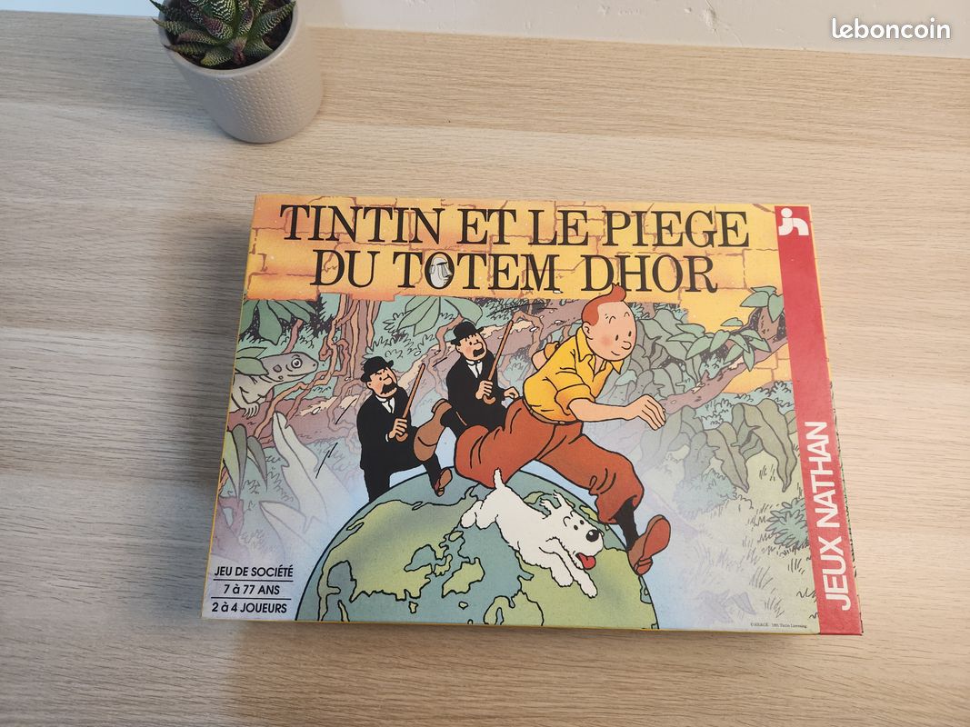 Tintin Et Le Piège Du Totem D'Hor – Édition De Luxe Limitée Nathan, Sous Blister