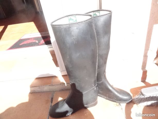 Bottes équitation cuir t37 - France