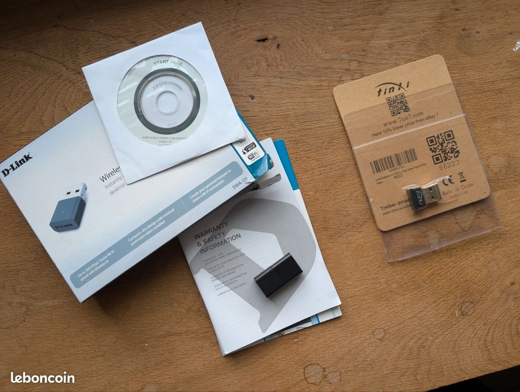 2 dongle usb, wifi et bluetooth (image 1)