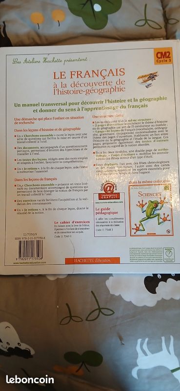 Le français à la découverte de l'histoire géographie - Cm2 cycle 3 (image 2)