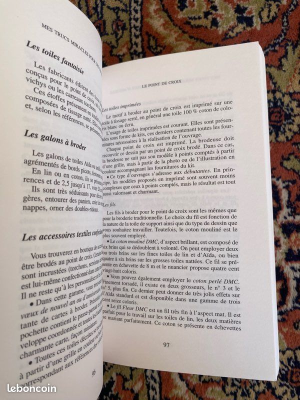 Livre mes trucs miracles pour les travaux d’aiguille d’Anne-Marie Peysson (image 12)